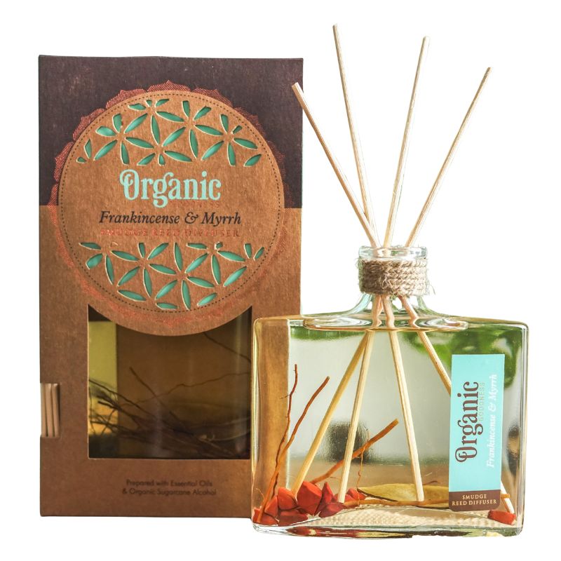 Difusor Mikado Organic Goodness Frankincense y Mirra - Song of India