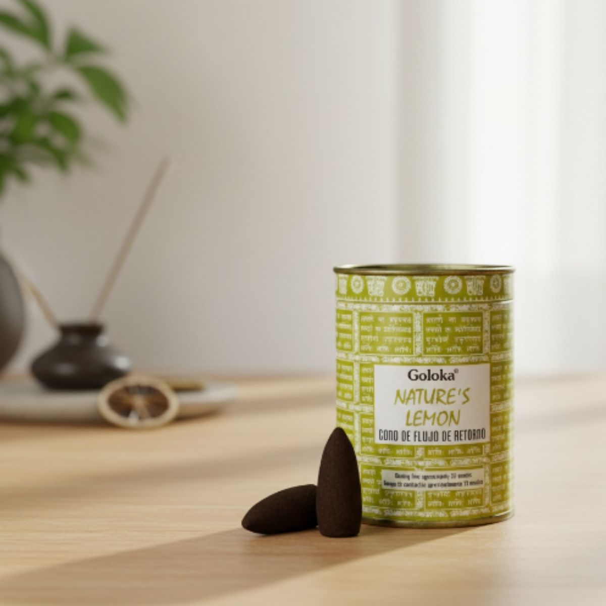 Incienso Cascada Limon Natural 24Conos