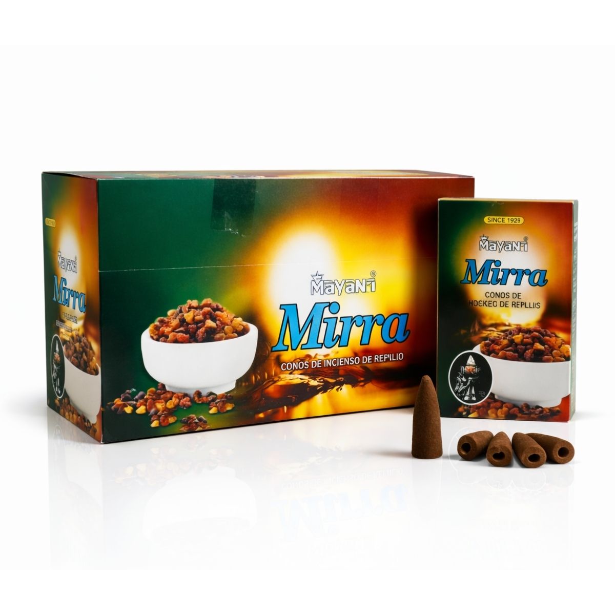 Incienso Cascada Mirra 120 conos