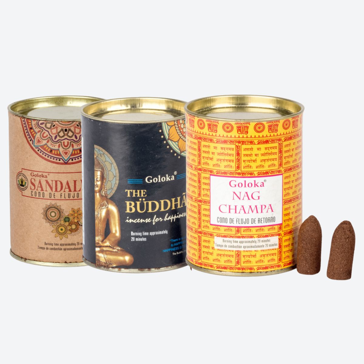 Pack 3 Incienso Cascada - Goloka