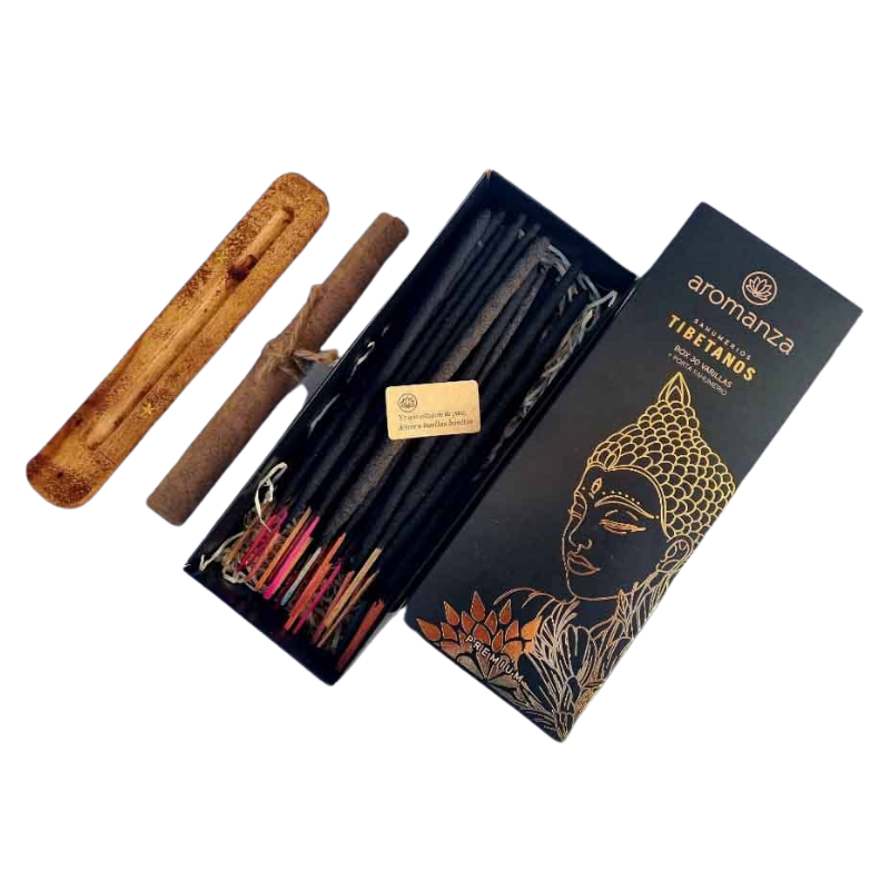 Kit Sahumerio Tibetano Black