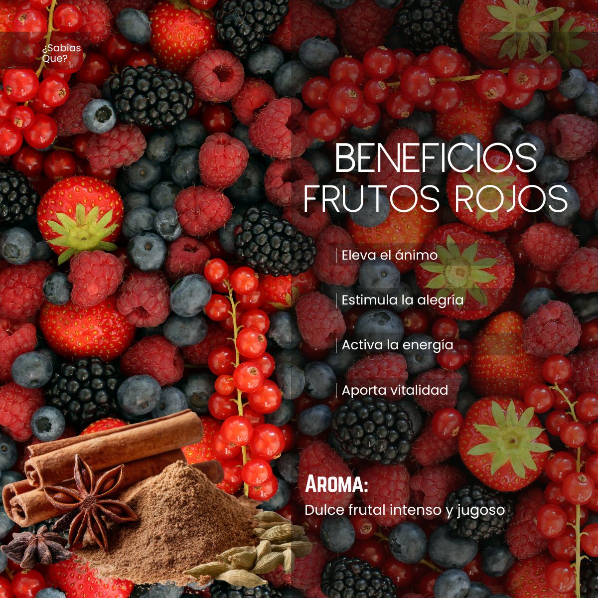 Aceite Aromático de Frutos Rojos