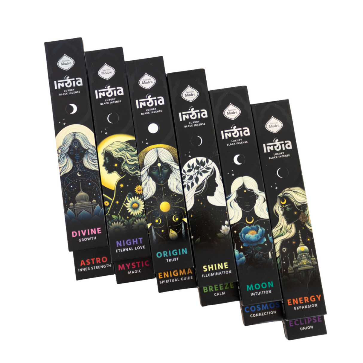 Pack Regalo Sahumerio India Black