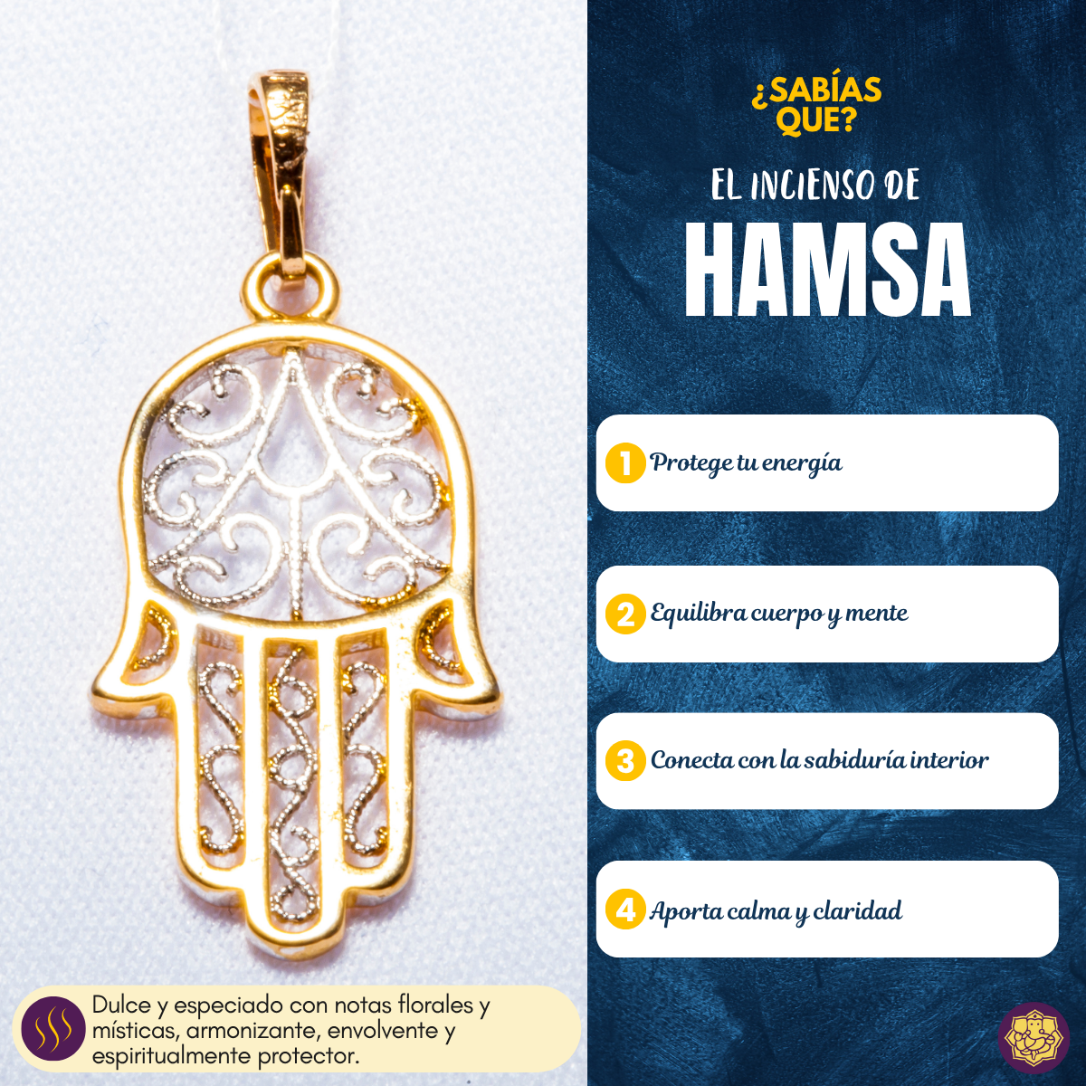 Incienso Hamsa