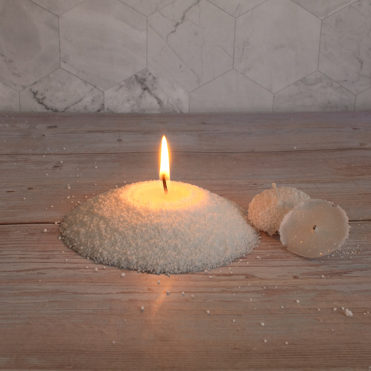 Vela de Arena Perlada 250gr