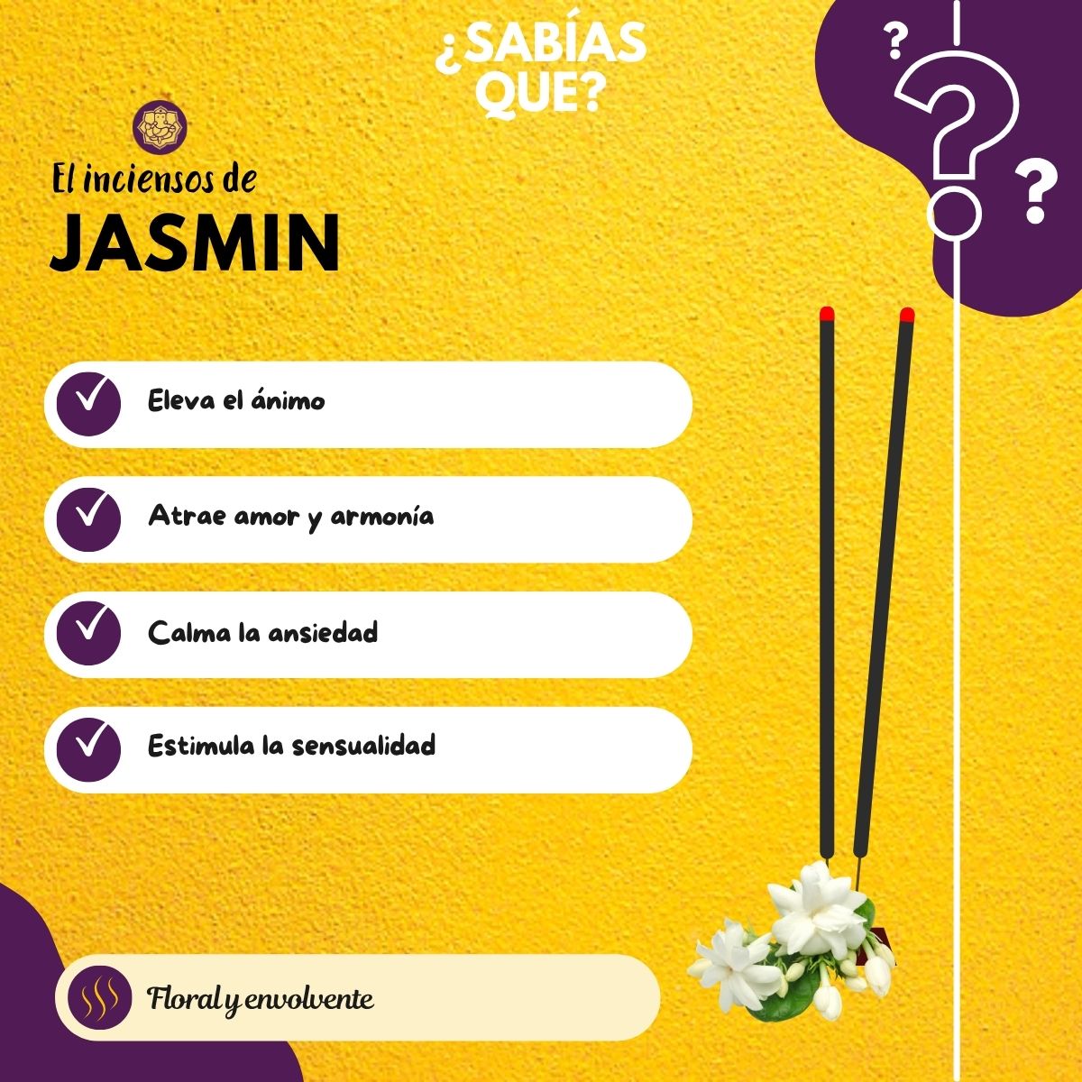 Incienso Jazmin