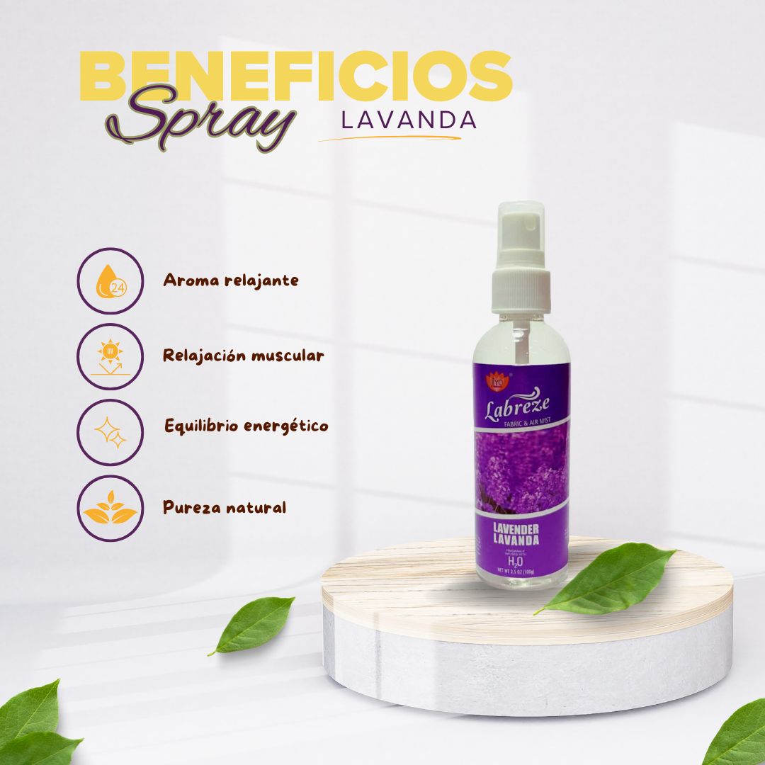 Aromatizante Spray Lavanda 100mL
