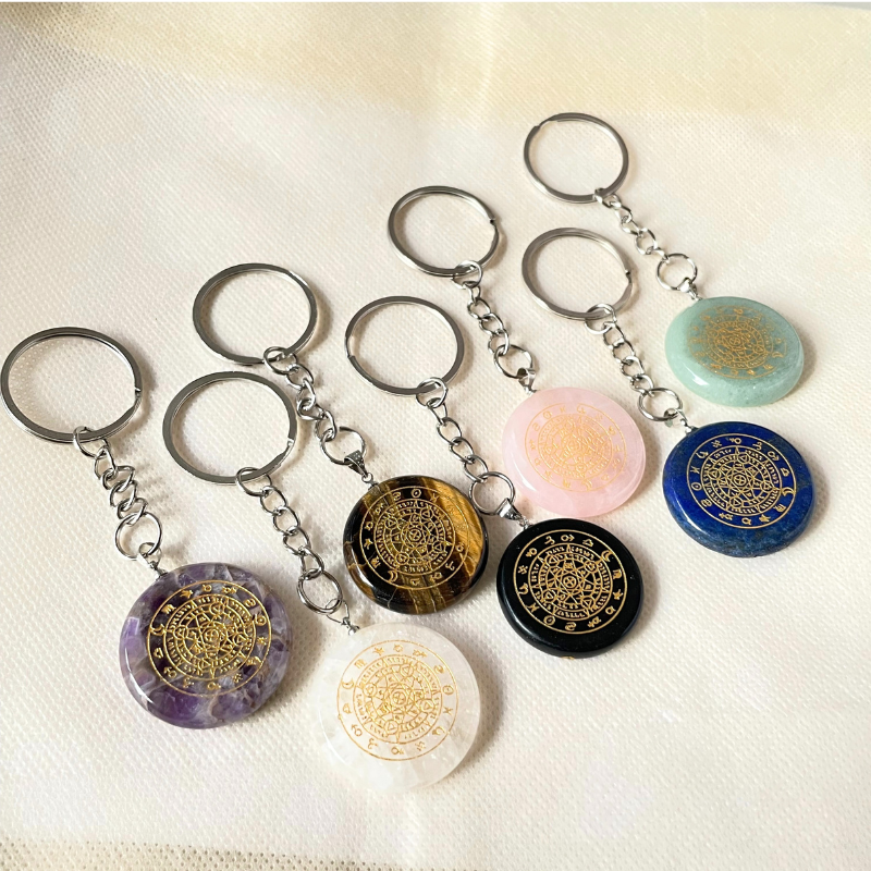 Llavero Piedra Jade - Horóscopo