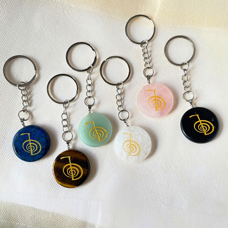 Llavero Piedra Cuarzo - Cho Ku Rei