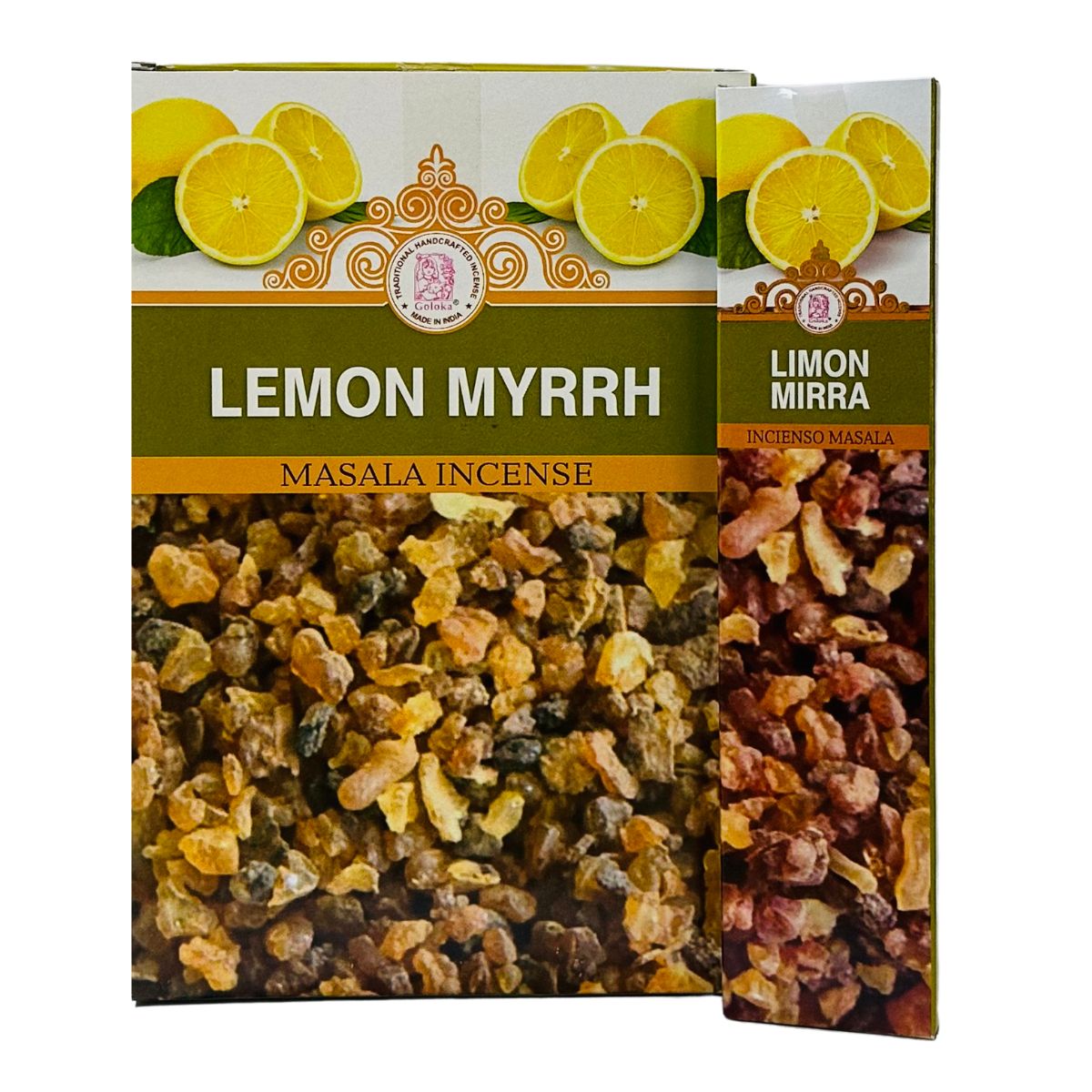 Incienso Limon y Mirra