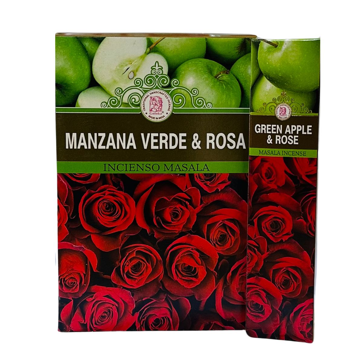 Incienso Manzana Verde y Rosas
