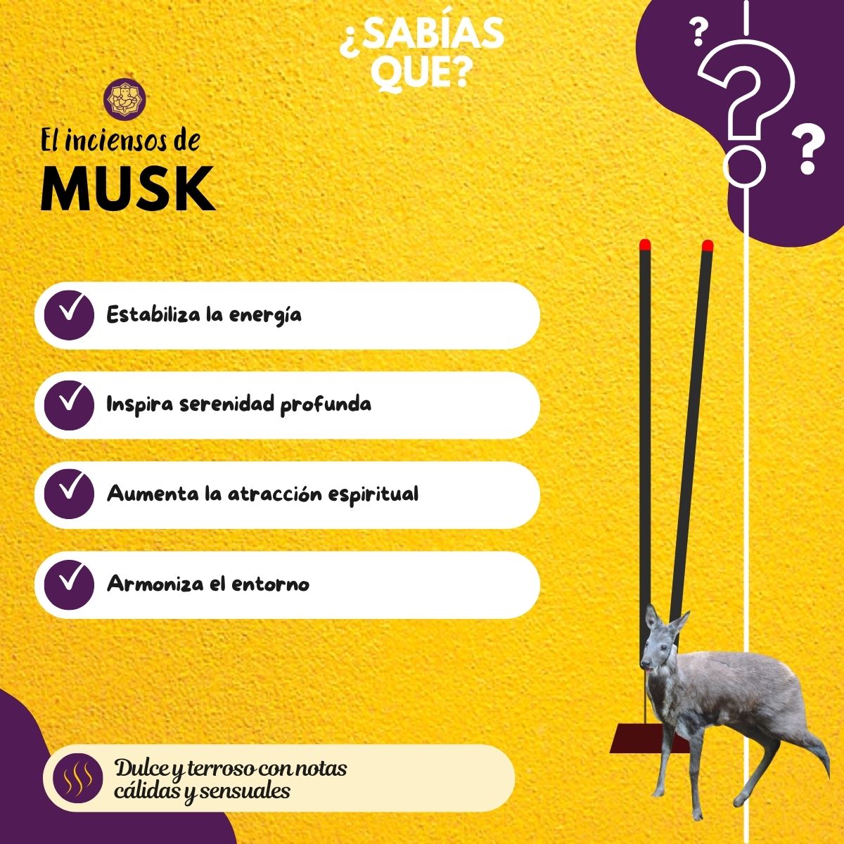 Incienso White Musk