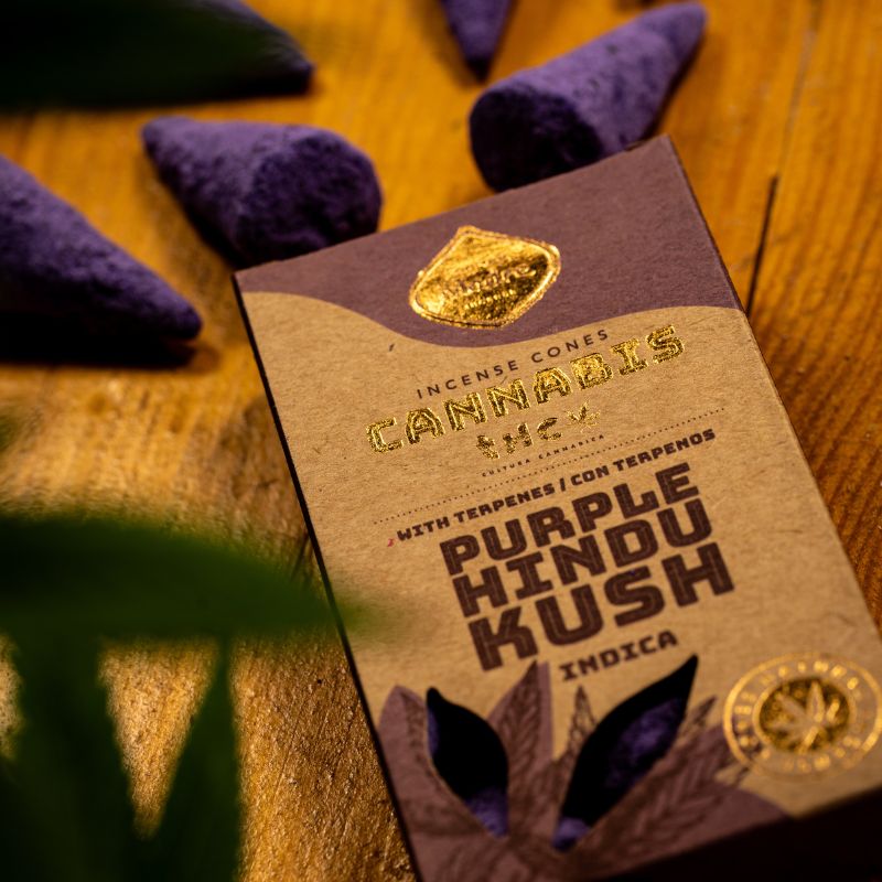 Sahumerio Cono Grow Purple Kindu Kush