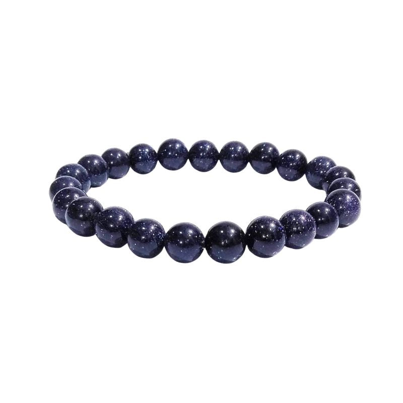 Pulsera Lluvia de Estrellas Azul 8mm