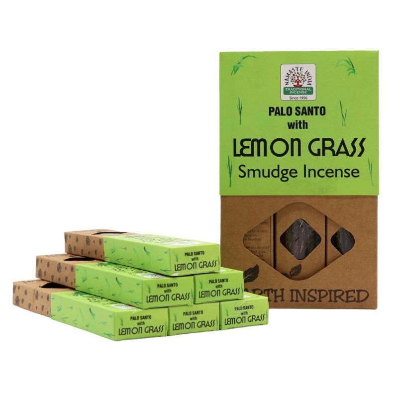 Incienso Orgánico Palo Santo con Lemongrass