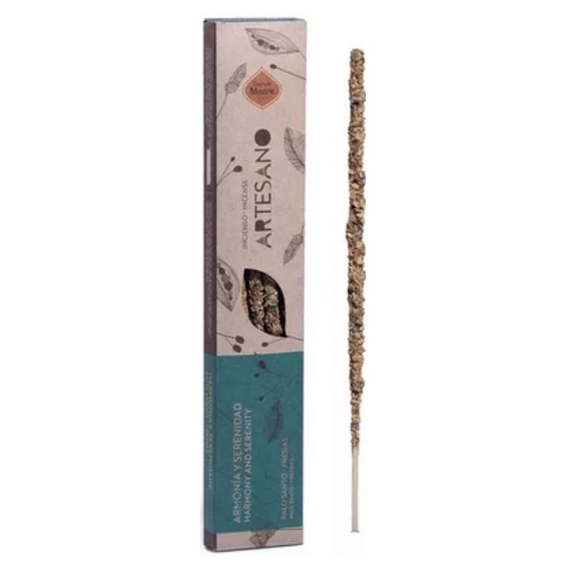 Sahumerio Artesano Palo Santo y Fresias 5u