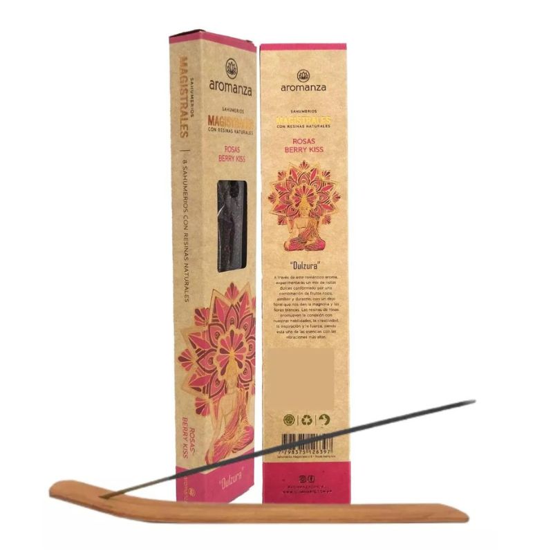 Sahumerio Magistral Rosa Berry Kiss