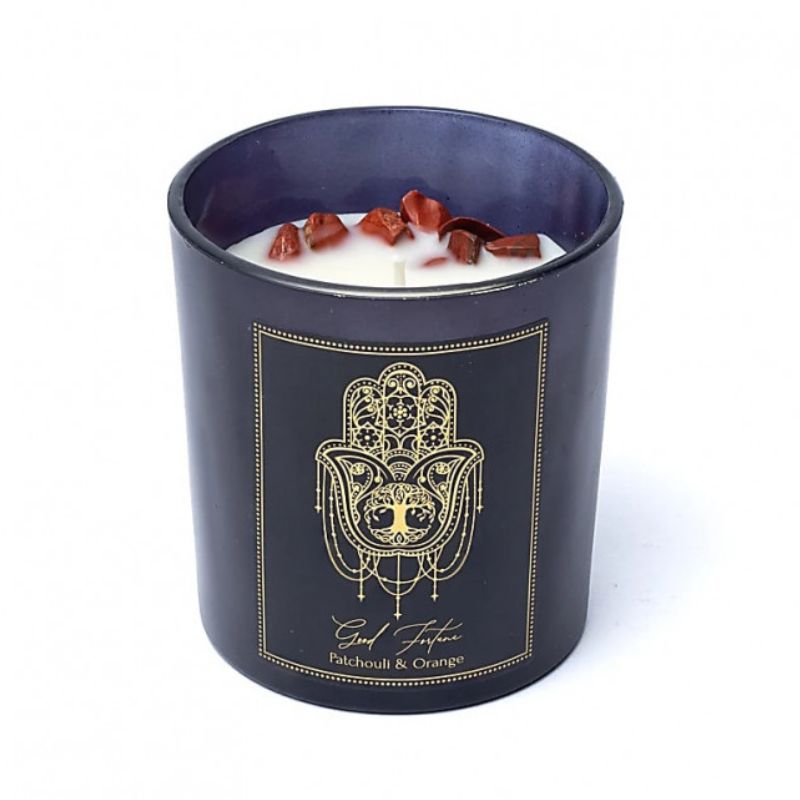 Vela Buena Fortuna con Piedras 120gr