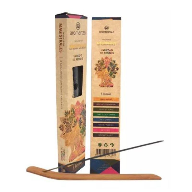 Sahumerio Magistral Variedad de Resinas