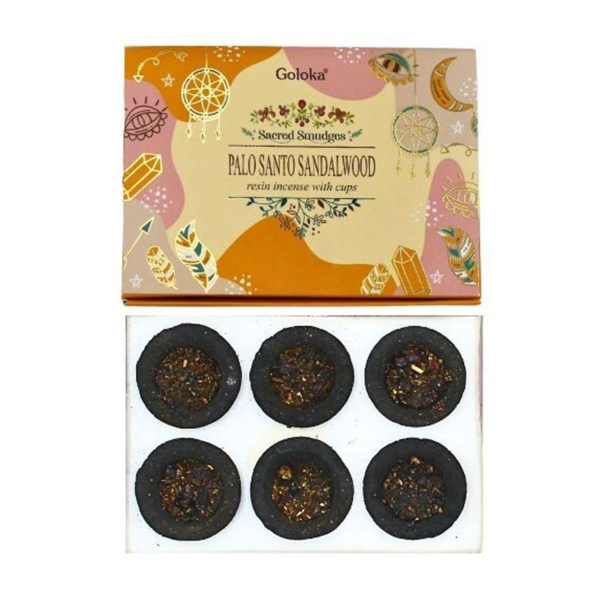 Copitas de Incienso Palo Santo y Sandalwood