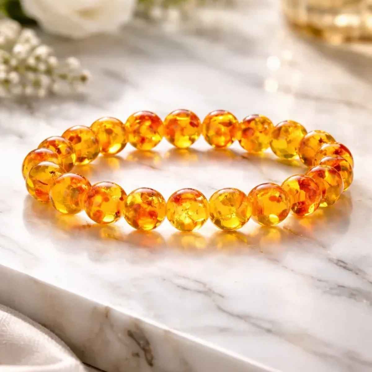 Pulsera Aventurina Amarilla 8mm