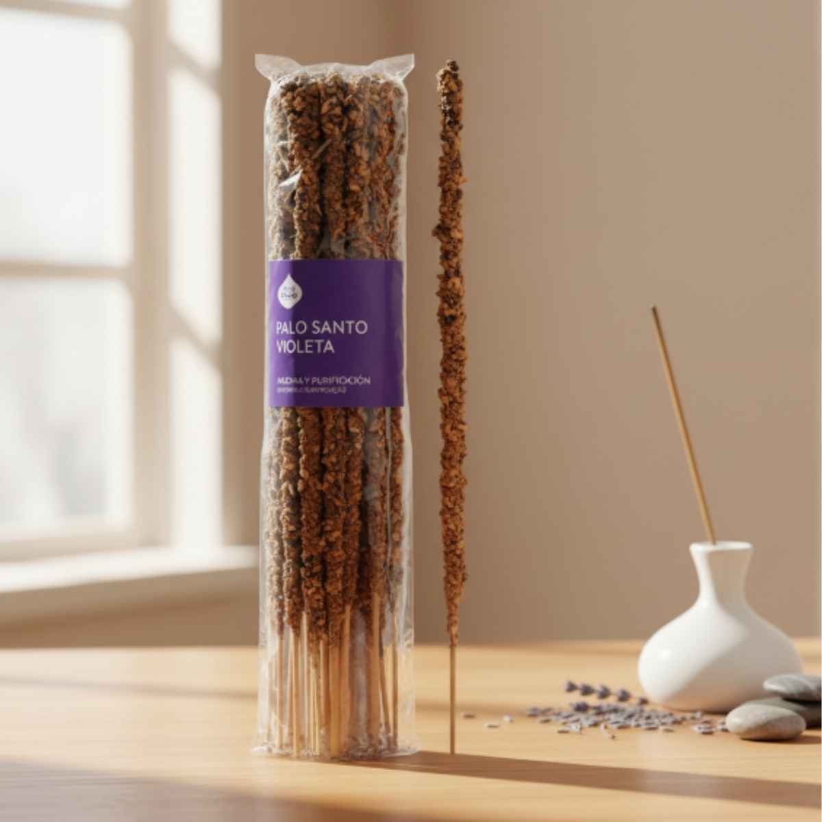 Sahumerio Artesano Palo Santo Violeta 20u