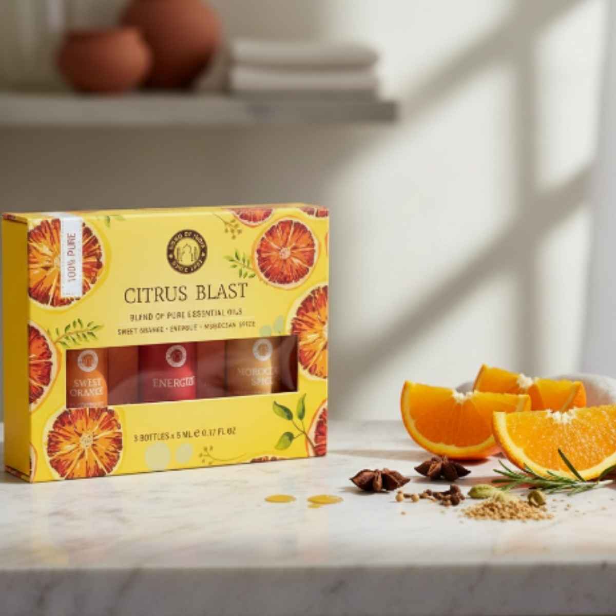 Set Aceites Esenciales Citrus Blast