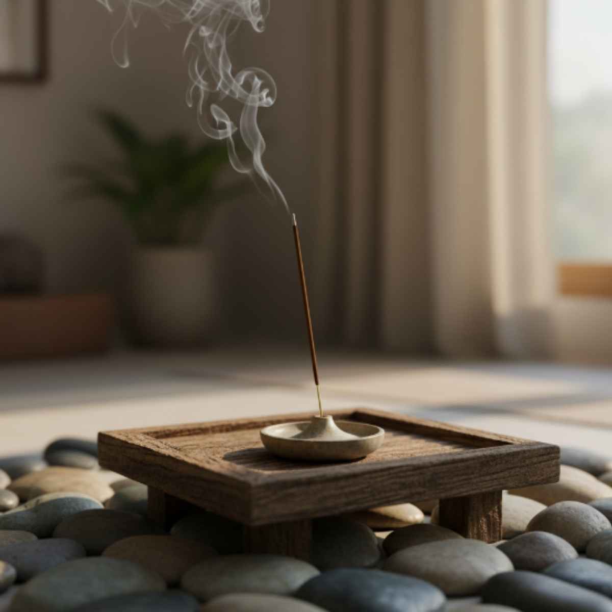 Incienso Orgánico Palo Santo con Rosas