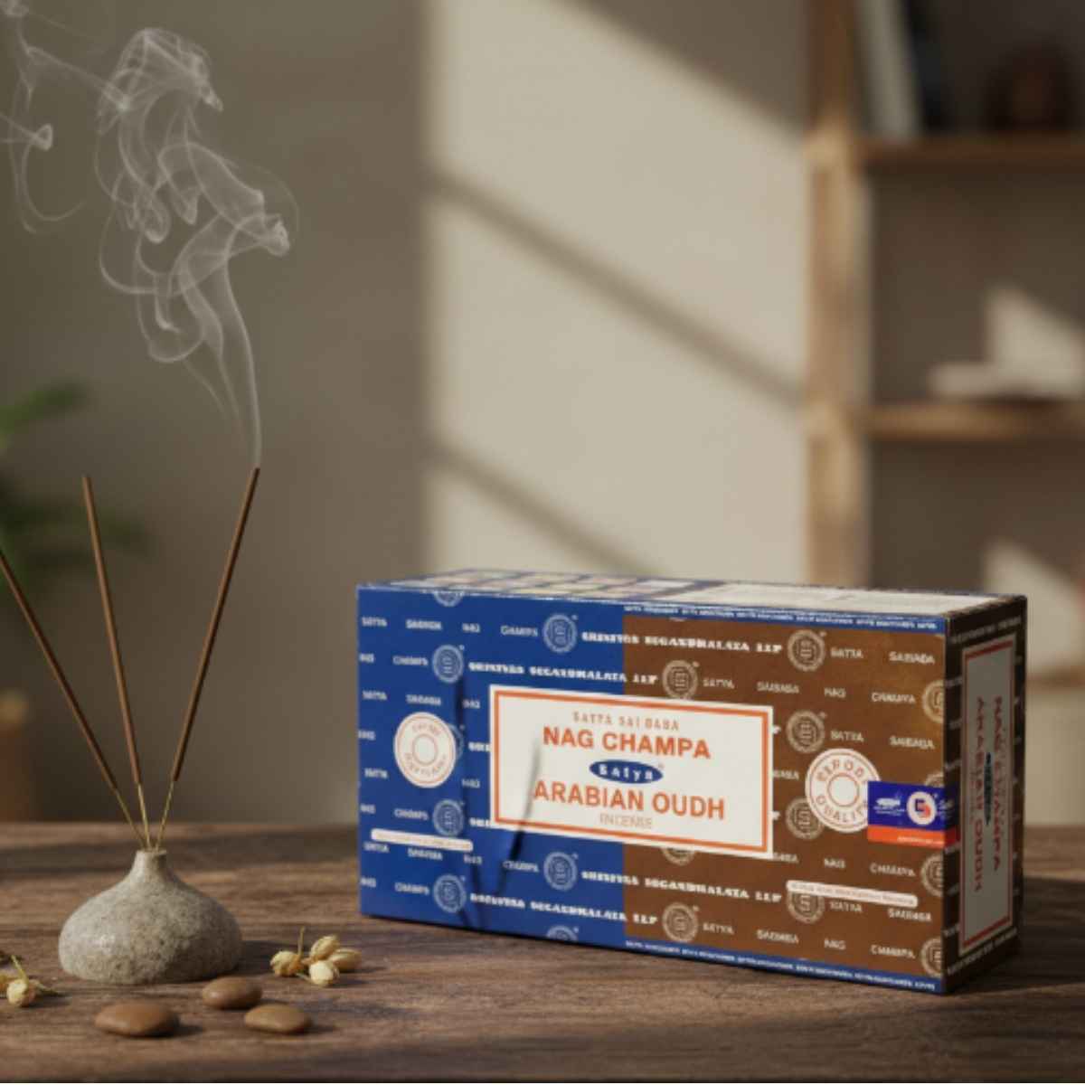 Incienso Duo Nag Champa y Arabian Oudh