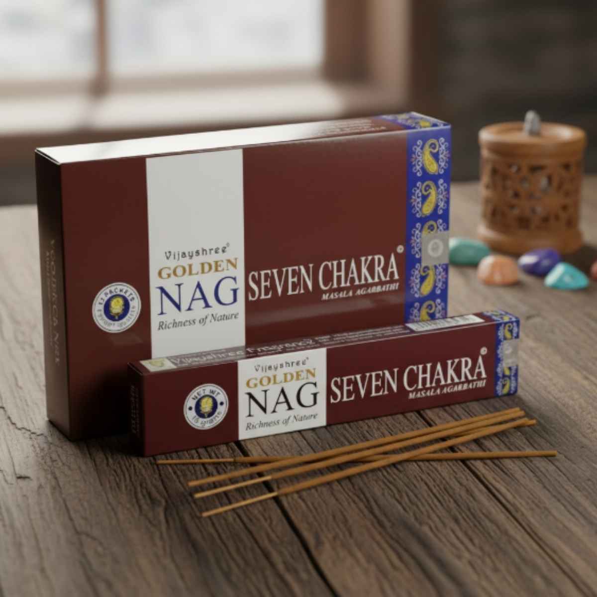 Incienso Nag Siete Chakra