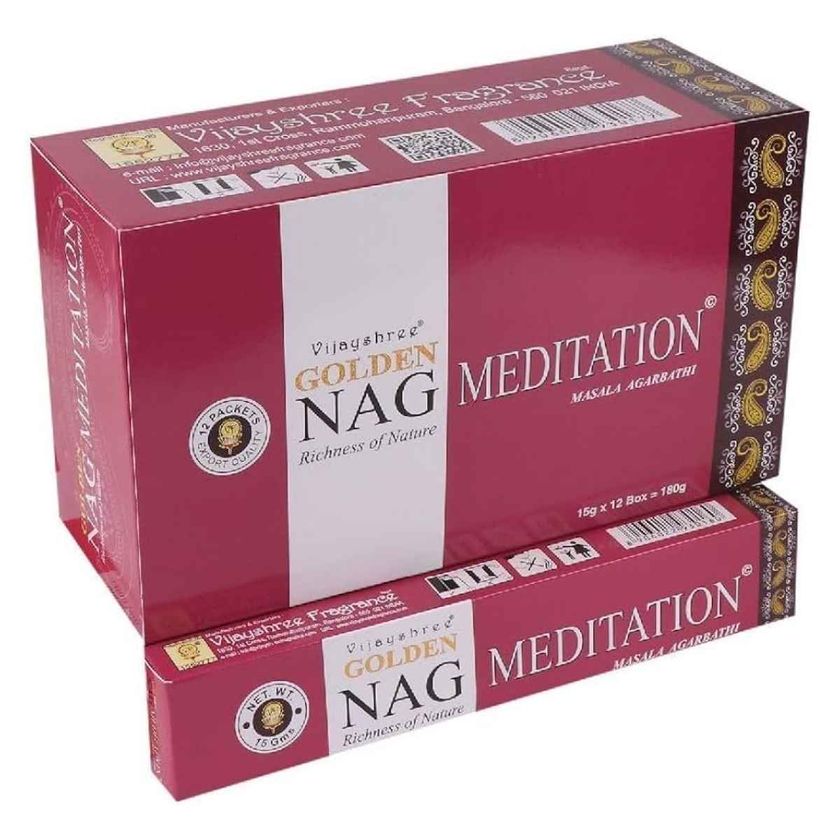 Incienso Golden Nag Meditation