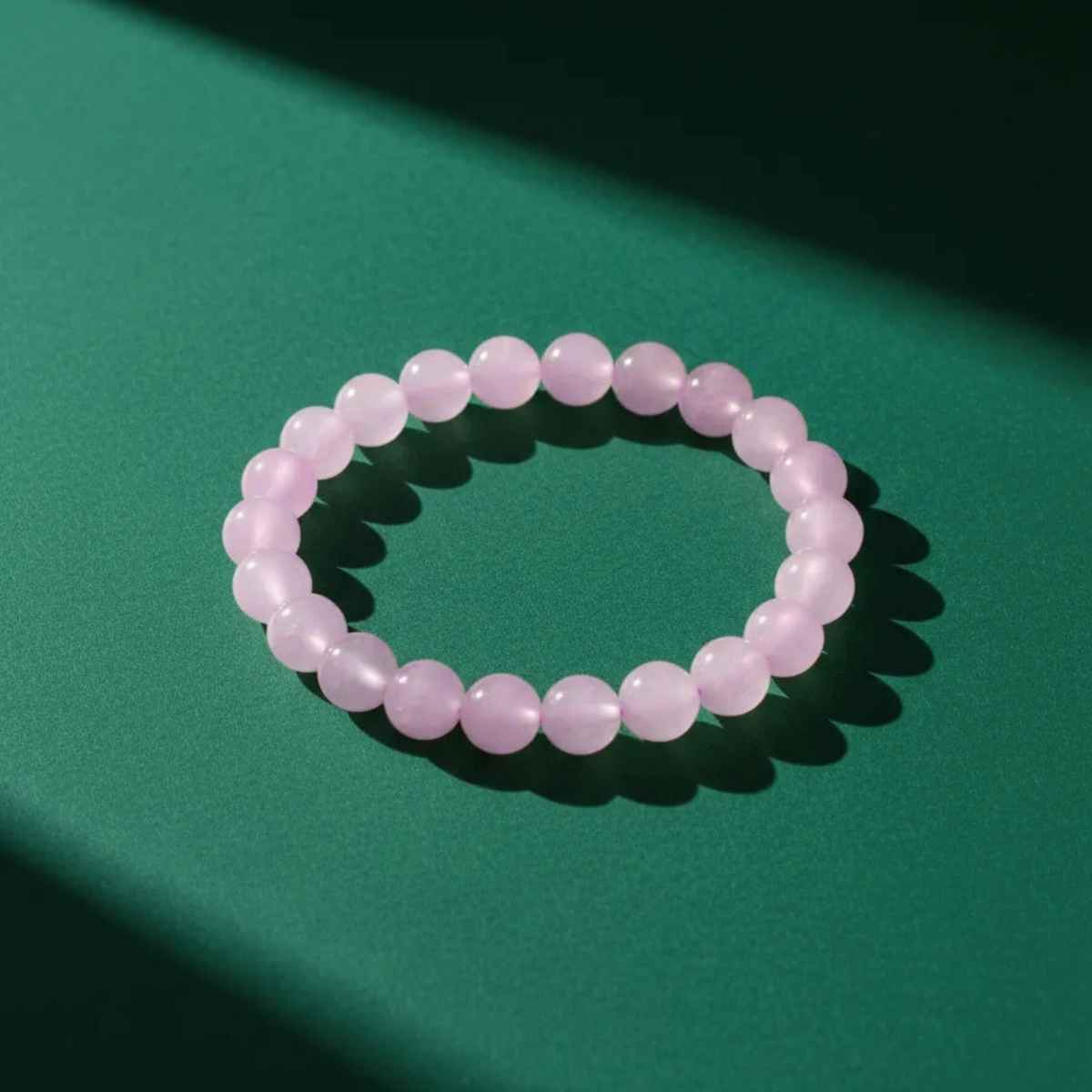 Pulsera Cuarzo Rosa 8mm