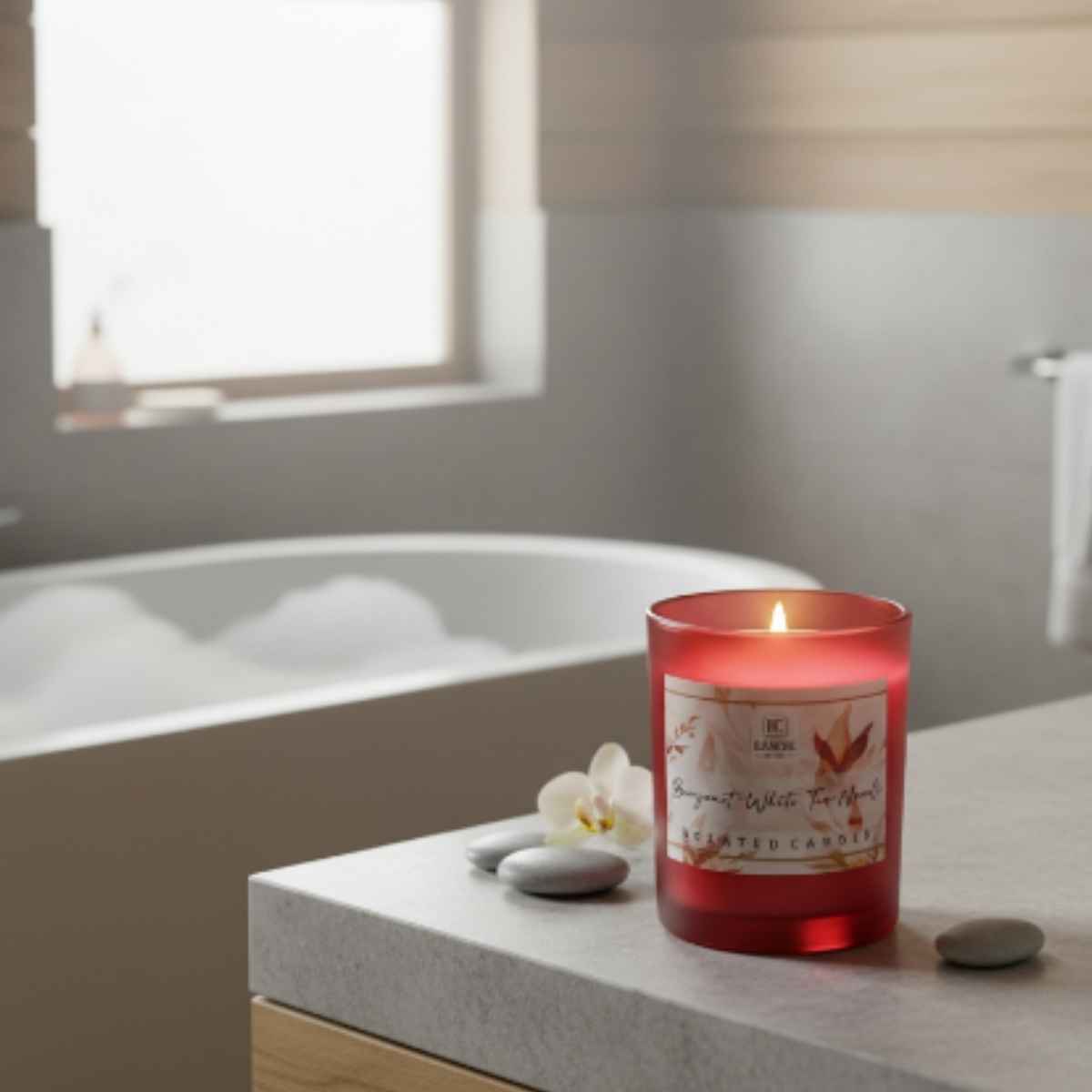 Vela Té de Bergamota y Neroli 225gr