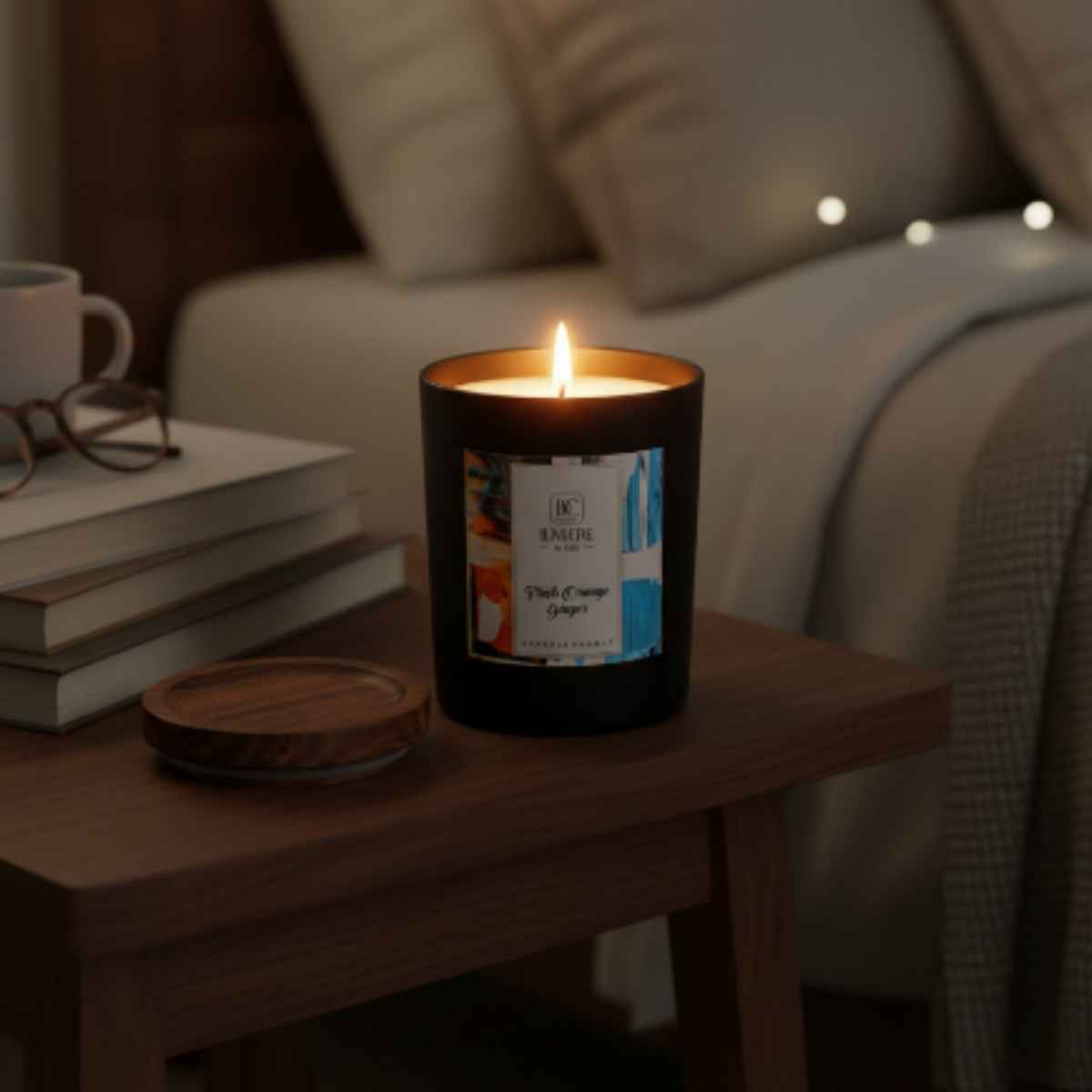 Vela Black Jengibre de Naranja 225g