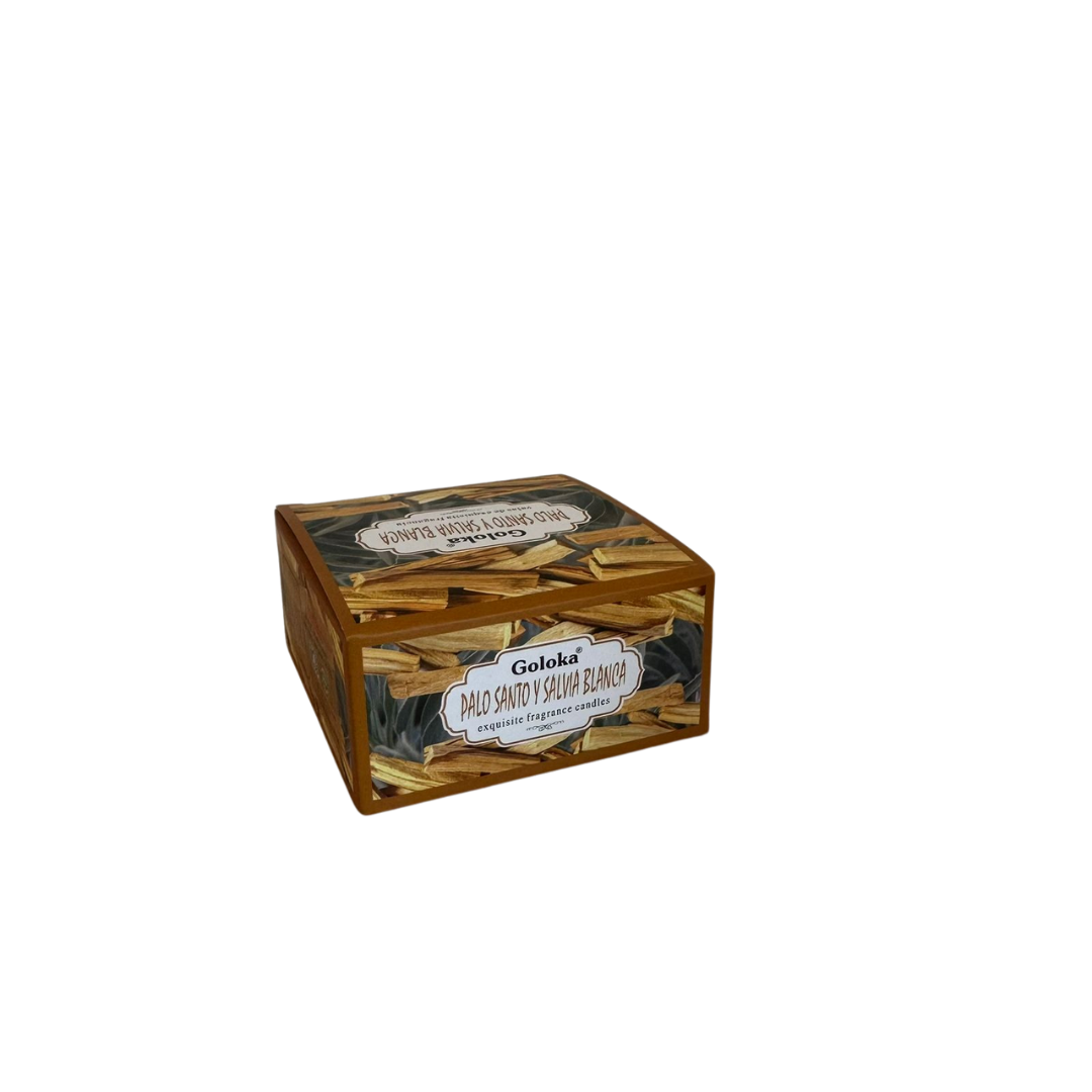 Vela Palo Santo y Salvia Blanca
