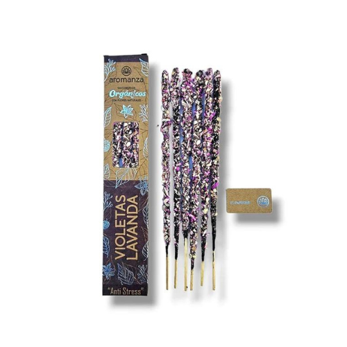Sahumerio Organico Violeta y Lavanda