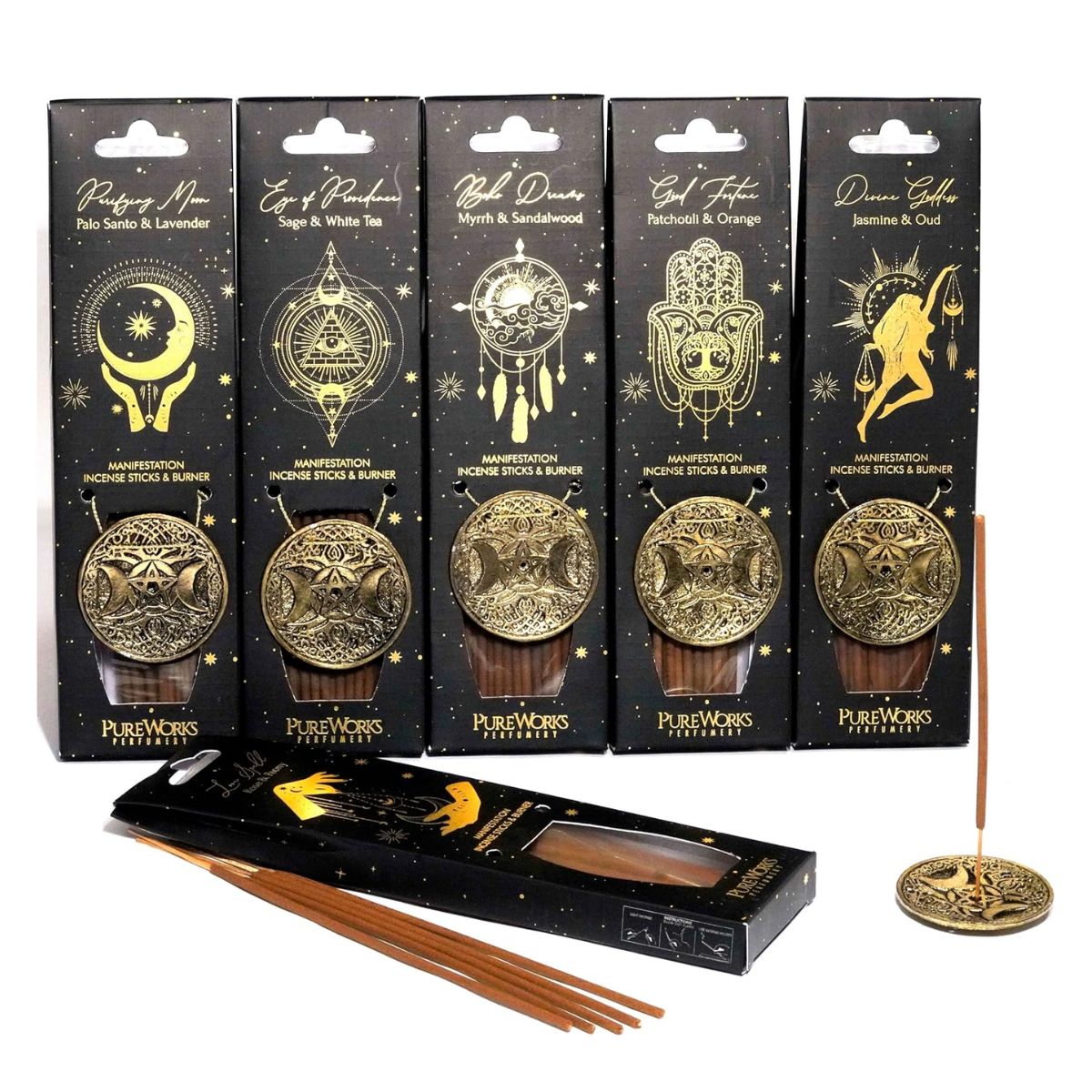 Set Incienso Luna Purificadora