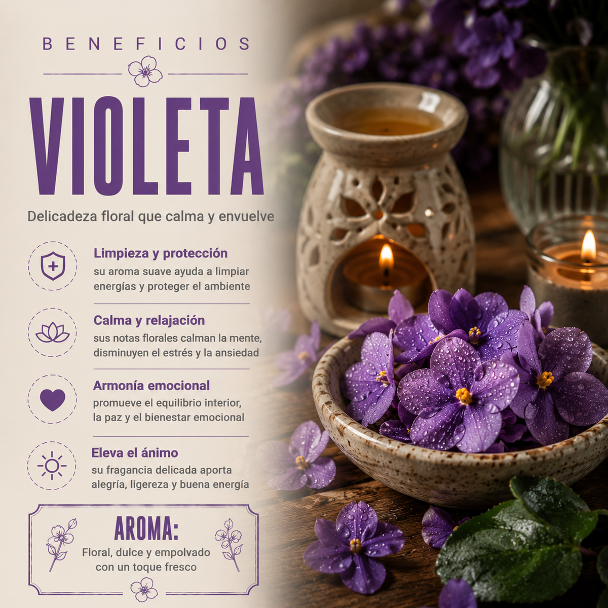 Incienso Masala Violeta