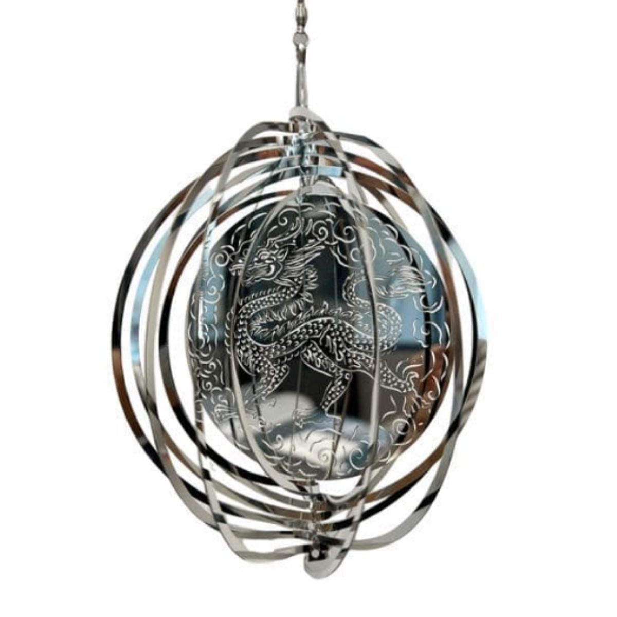 Anillo de Viento - Dragon Plateado