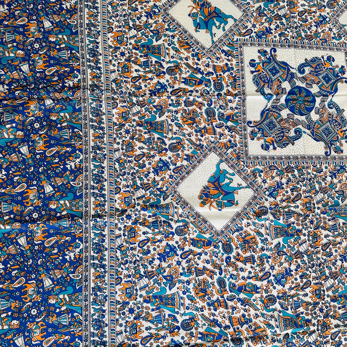 Cubrecama 2 Plazas Blue Design