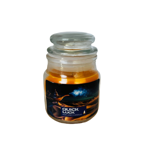 Vela Aromatica Tapa Vidrio - Suerte Rapida