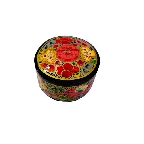 Cajita de Sueños Redonda Mini Flores