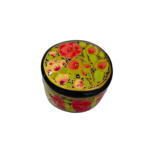 Cajita de Sueños Redonda Mini Ramo de Flores