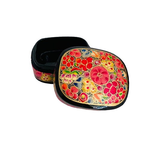 Cajita de Sueños Rectangular Flores