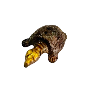 Porta Incienso Mini Tortuga Bronce
