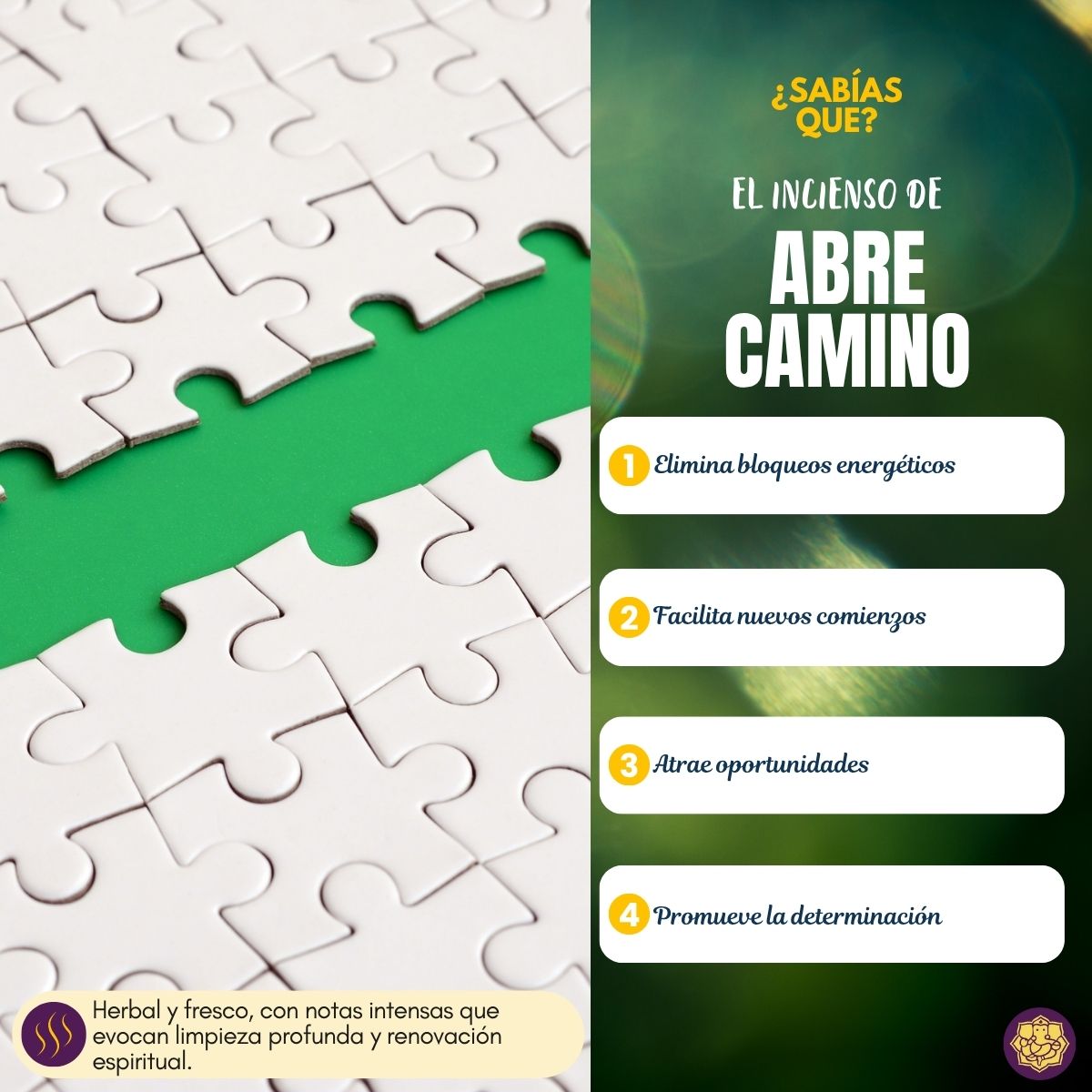 Incienso Masala Frutal Abre Camino