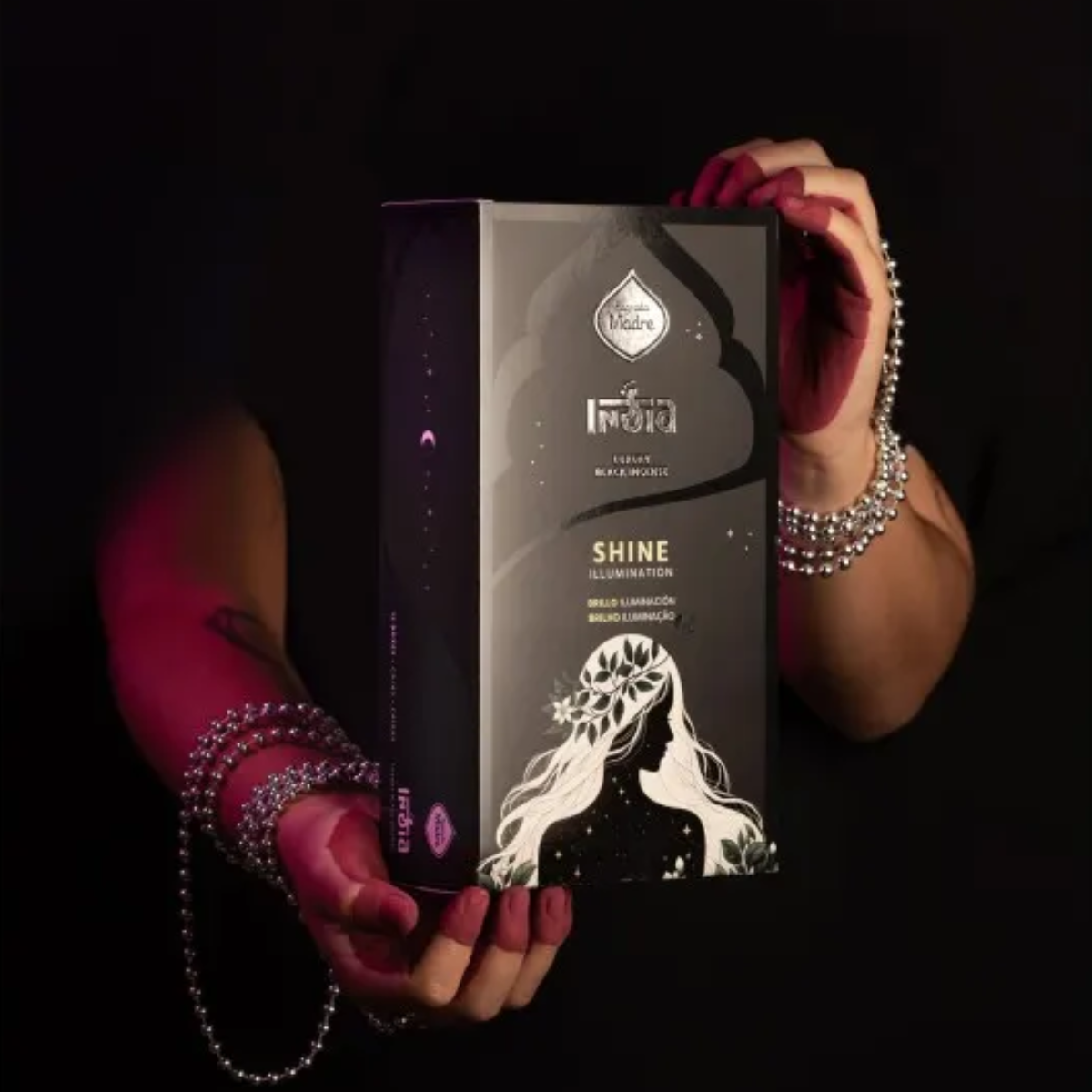 Sahumerio India Black Brillo