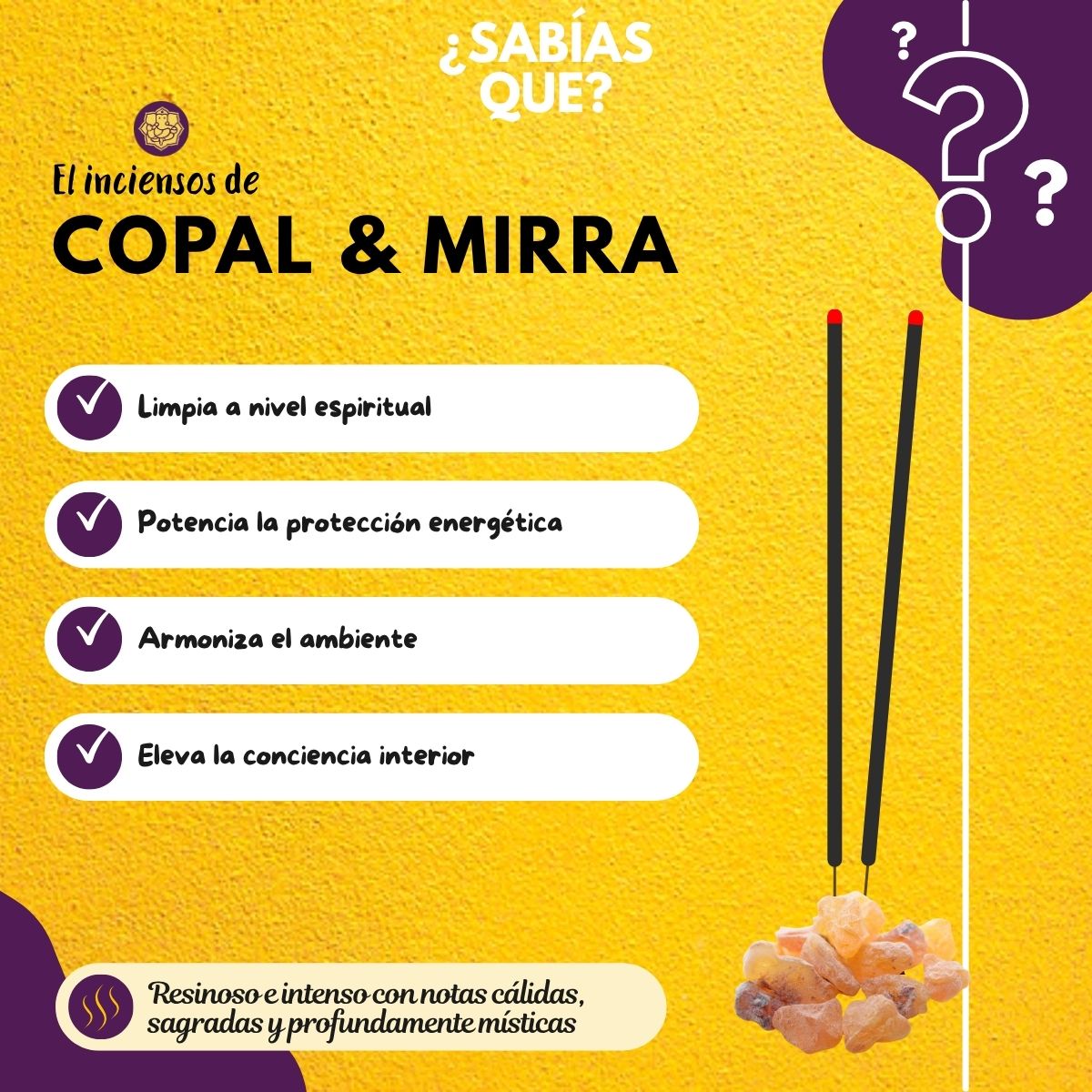 Incienso Copal Mirra