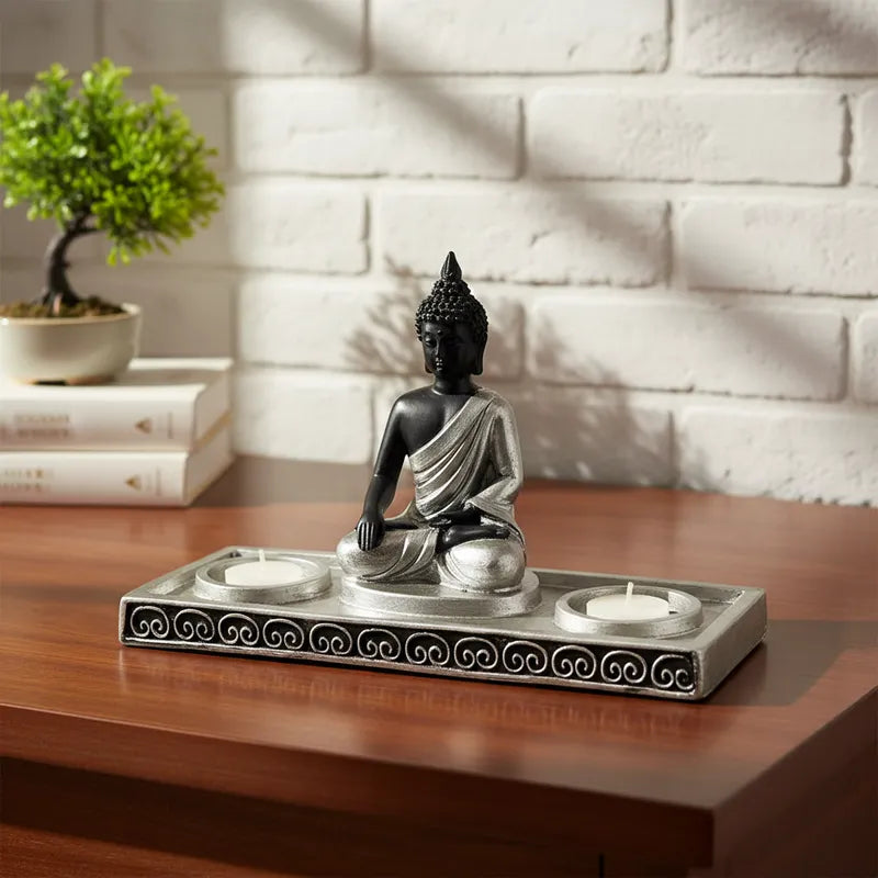 Porta Vela Siddharta Black&Silver