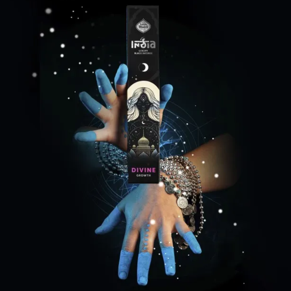 Sahumerio India Black Divina